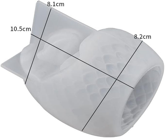 Vertical Dragon Egg Mold Dinosaur Mold Silicone Mold for Resin Dragon Candle Mold Easter Egg Mold Dragon Silicone Mold for Candles Home Decoration Mold Animal Resin Mold Cartoon Mold Dragon Mold