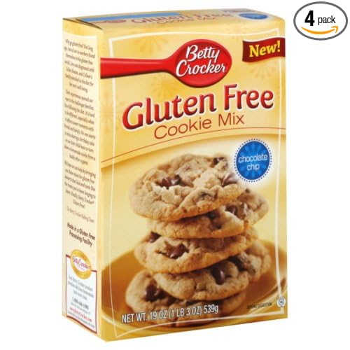 Betty Crocker Gluten Free Cookie Mix Chocolate Chip 19 Oz 4 Packs