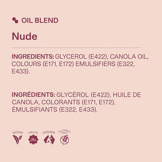 Colour Mill Oil-Based Food Coloring, 20 Milliliters Nude