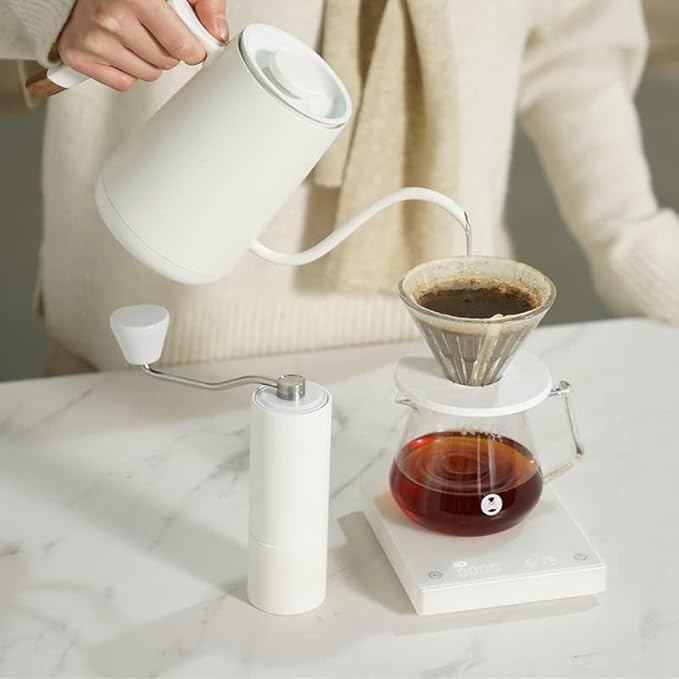 TIMEMORE Chestnut C3 Manual Coffee Grinder Capacity 25g with CNC Stainless Steel Conical Burr, Internal Adjustable Setting, Double Bearing Positioning, French Press Coffee for Hand Grinder