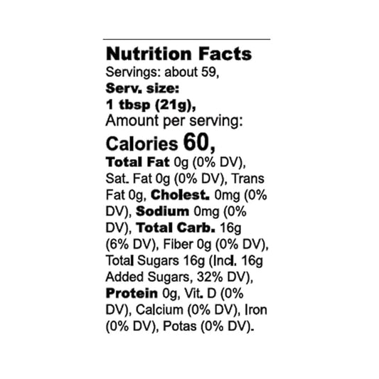 Wholesome Sweeteners 44-Ounce Organic Blue Agave Nectar, Fair Trade, 100% Pure, Non GMO, Gluten Free & Vegan, 1 Pack