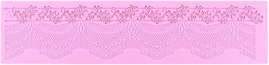 Embossing Lace Fondant Molds, Flower Cake Lace Molds, Silicone Molds for Cake Decorating Tool, Cake Lace Mats