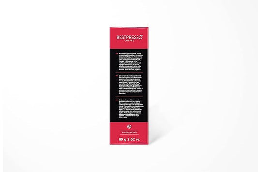 Bestpresso Coffee capsules compatible with Starbucks Verismo, Caffitaly, CBTL, K-fee systems 80 Pods (Verona)