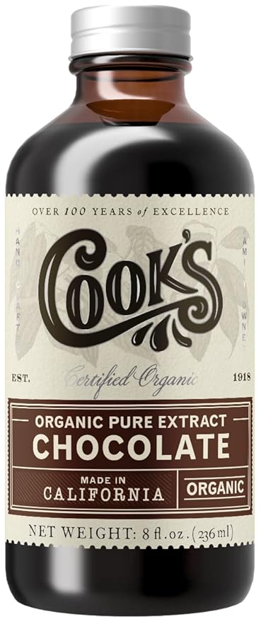 Cook's Organic Chocolate Extract 8 oz