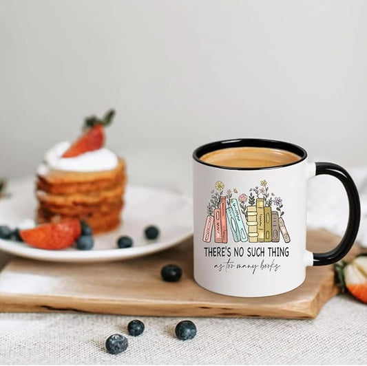 Book Lovers Gifts Mug, Gifts for Book Lovers Readers, Book Gifts, Bookish Gifts, Christmas Birthday Gifts for Teacher Book Lovers Bookworm, Reading Accessories for Librarian, 11 oz Coffee Mug