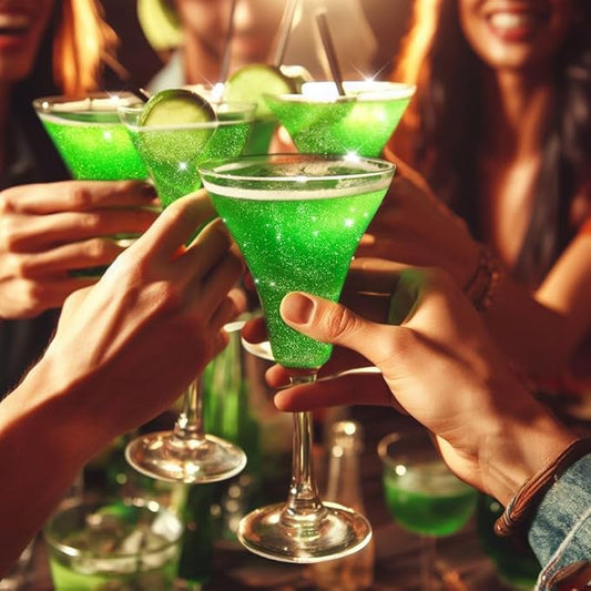 Brew Glitter - Green (25g 1x Pump) | Edible Glitter for Cocktails, Mocktails and Beverages