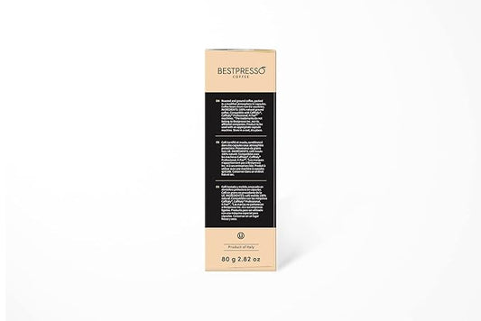 Bestpresso Coffee capsules compatible with Starbucks Verismo, Caffitaly, CBTL, K-fee systems 80 Pods (Desciso)