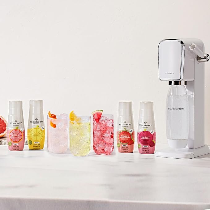 SodaStream Pink Grapefruit Zero Calorie, 14.8 Fl Oz (Pack of 4)