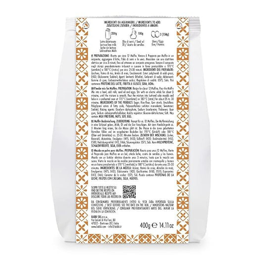Babbi Home Bakery Gluten Free Baking Mixes - Premium Artisan Mixes for Cakes, Cookies, Bread & More | Easy to Use (Single Pack, Muffin Mix)