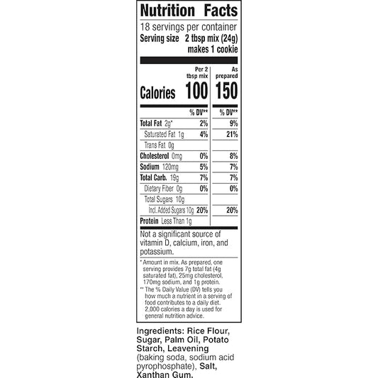 Betty Crocker Gluten Free Sugar Cookie Mix, 15 oz. (Pack of 6)