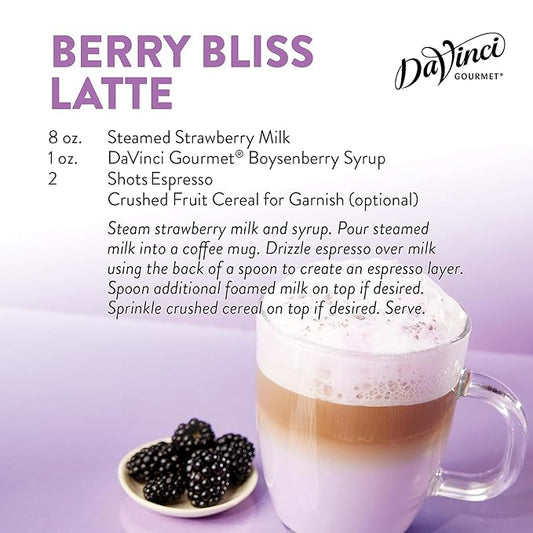 DaVinci Gourmet Boysenberry Syrup, 25.4 Fluid Ounce (Pack of 5)