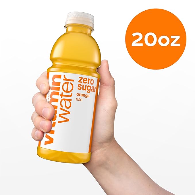 vitaminwater zero variety pack nutrient enhanced water w/ vitamins, 20 fl oz, 12 Pack