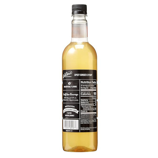 DaVinci Gourmet Spicy Ginger Syrup, 25.4 Fluid Ounces (Pack of 1)