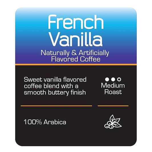 Roast Ridge Single Serve Coffee Pods for Keurig K-Cup Brewers, French Vanilla Blend, Medium Roast, 100 Count