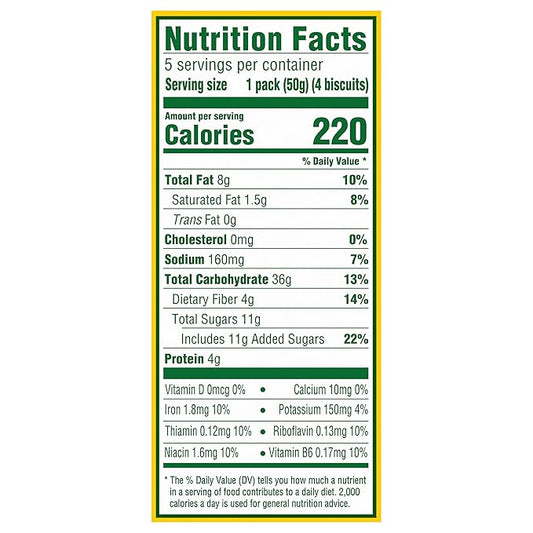 belVita Breakfast Bars Biscuits, Chocolate, 30 Total Packs, 6 Boxes (4 Biscuits Per Pack)