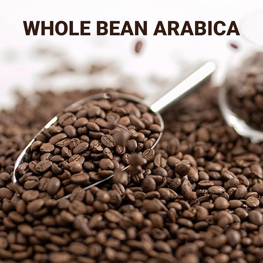 doanhdang - 17.6 Oz Premium Arabica Whole Bean Coffee, 100% Arabica Medium Roast, Rich Flavor for Espresso and Brew, Origin from Vietnam, Whole Med Roast Beans