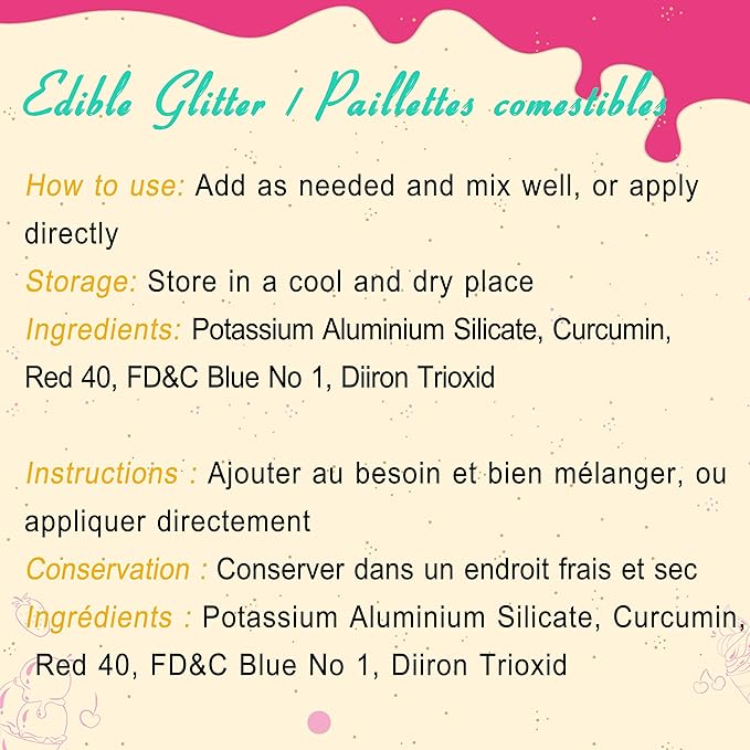 Edible Glitter Spray - 3/4oz Luster Dust Edible Food Grade Glitter Shimmer Dust Powder for Cocktails, Drinks, Cake Decorating - Metallic Food Coloring Powder for Wine, Candy, Cookie, Icing (Silver)