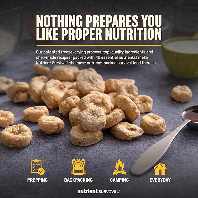 Premium Freeze-Dried Bananas β #10 Can | 25-yr Shelf Life | Emergency Food Storage
