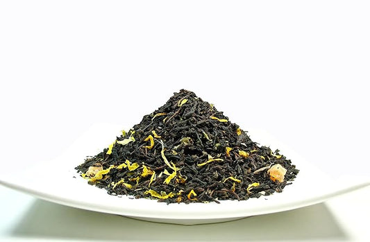 Peach Apricot Tea, A Ceylon black tea blended with the essence of apricot and peach – 4 Oz Bag