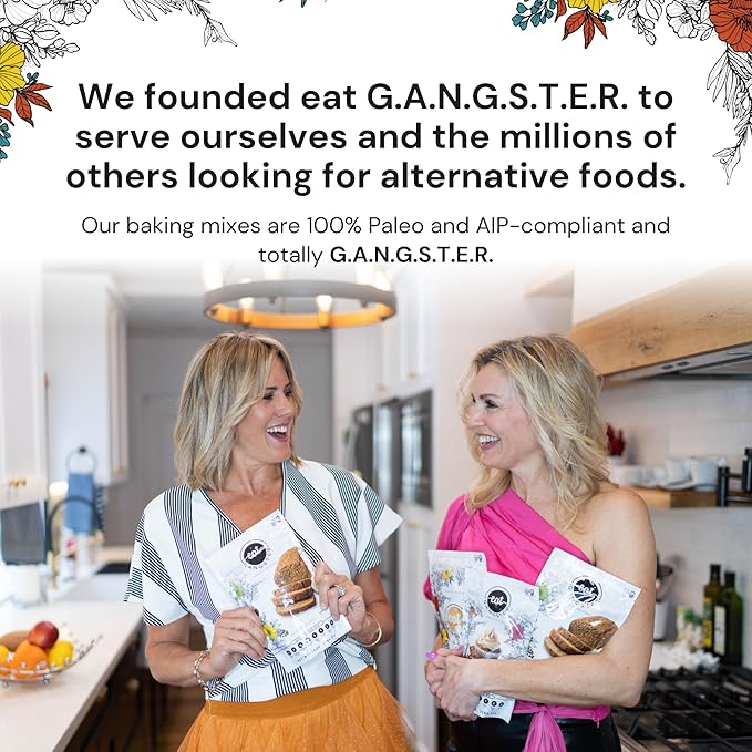 eat G.A.N.G.S.T.E.R. Sugar Cookie Mix | Gluten-Free, Grain-Free, Allergy-Friendly. Easy to Make, Great for those with Food Sensitivities, on Elimination Diets or the AIP and Paleo Diets
