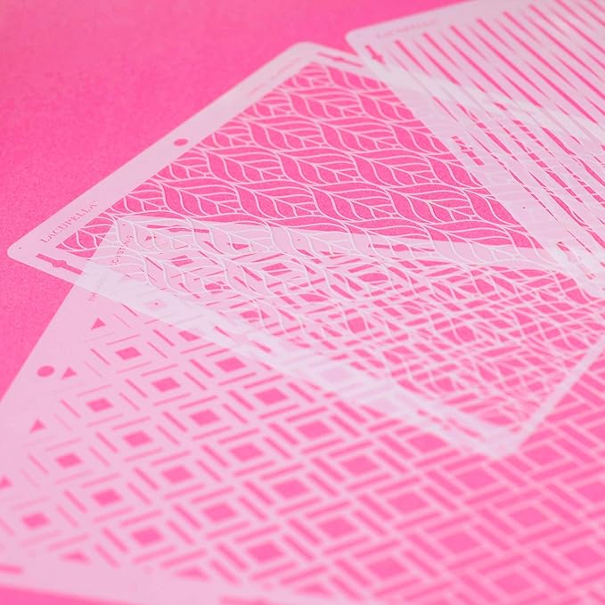 Large Cake Decorating Stencil (ENIC) Art Deco Pattern