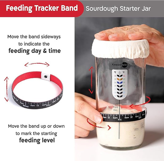 The Ultimate Sourdough Starter and Scoring Kit: Elevate Your Baking with KneadAce