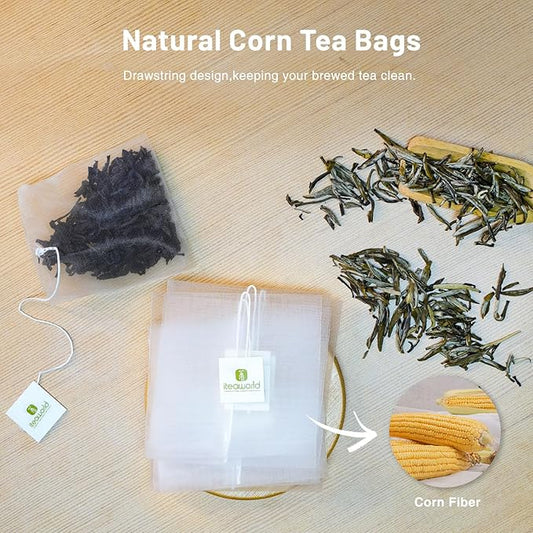 iTeaworld Da Hong Pao - Oolong Loose Leaf - Wuyi Rock Tea, Oolong Tea Loose Leaf Scent Whole Loose leaves for Daily Use, with 20 Eco-Conscious Tea Bags (3.5oz/100g)