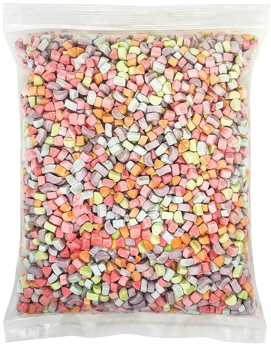 By The Cup Assorted Dehydrated Cereal Marshmallow Bits, 2 lb Bulk Bag