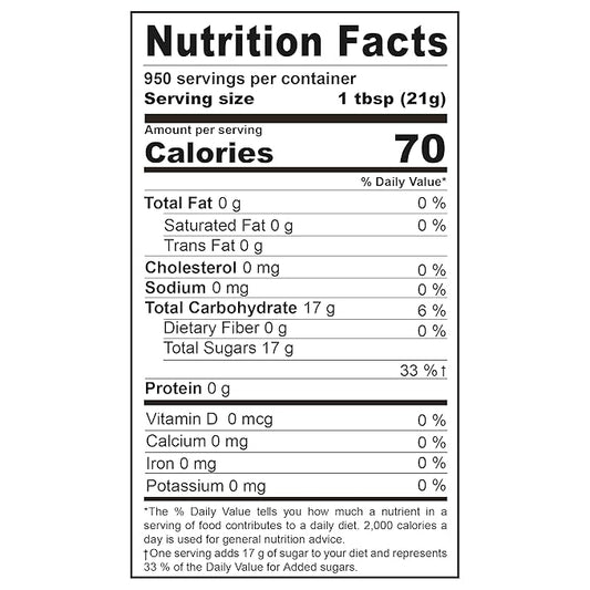 BLUE GREEN ORGANICS, Agave syrup, Agave, Gluten Free, Organic, Sweetener, coffees, pancakes or any baked good, Family-friendly, For restaurants, Sugar substitute, Light, 57.3 lb