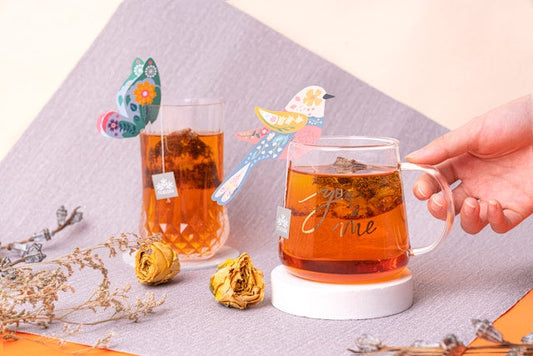 How to Coordinate Colored Glass Tumblers with Kitchen and Coffee Station Decor