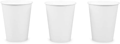 Paper Cups 12 oz 1000 Pack for Coffee & Tea Made in USA | Bulk 1000 Count for Home, Office, Restaurants & Parties | Recyclable Disposable 12 Ounce To-Go Cups for Hot Drinks