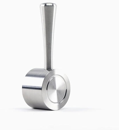 Crema Coffee Products Replacement Steam Lever for Breville Espresso Machines | Ergonomic Stainless Steel Design | Compatible with Barista Express, Infuser, Barista Pro | Easy Grip | Silver Finish
