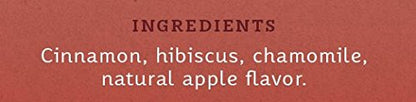 Stash Tea Cinnamon Apple Chamomile Herbal Tea - Naturally Caffeine Free, Non-GMO Project Verified Premium Tea with No Artificial Ingredients, 20 Count (Pack of 6) - 120 Bags Total