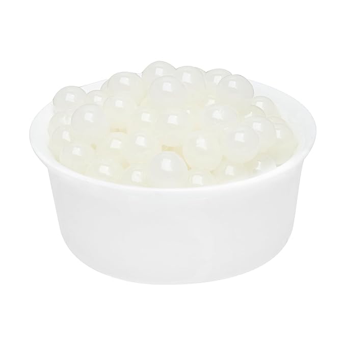 Tea Zone [1 Pound] Yogurt Popping Pearls, Bursting Pearls for Teas, Shakes, Smoothies, Dessert Toppings