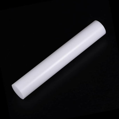 HARFINGTON Acrylic Clay Roller 6 Inch x 1 Inch Solid Non-Stick Plastic Round Tube Roller Polymer Clay Rod Fondant Rolling Pin for Shaping, Sculpting, Modeling DIY Crafts, White