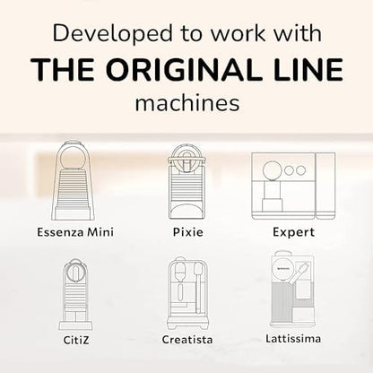 Discover 3 Unique Decaf Coffees | 100 Capsules Compatible with Nespresso | Firenze: Bold with a Rich Crema | Arezzo: Authentic Medium Roast | Torino: Smooth and Balanced.