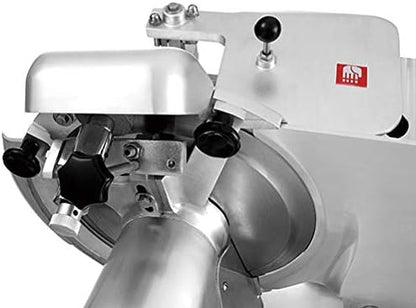 KWS MS-14A 2550W Floor Model 110V Commercial Automatic Electric Meat Slicer with Stainless Steel Blade, Frozen Meat, Food Slicer/Low Noises [ ETL, NSF Certified]