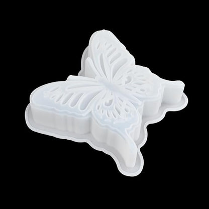 mostsom 3D Butterfly Design Silicone Mousse Mold DIY Dessert Pudding Chocolate Mould Wedding Cake Decorating Tools Bakeware (A_ Butterfly)