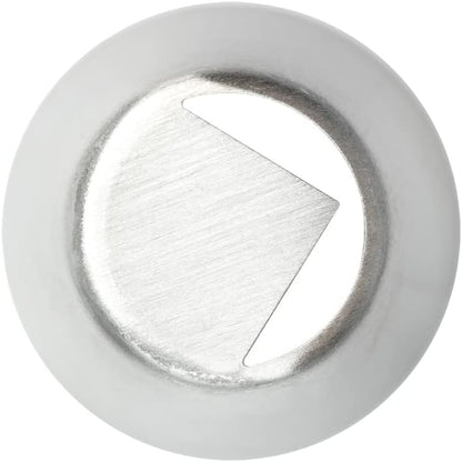 Restaurantware-Russian Piping Tip, 1 Rose Cake Decor Piping Tip - #49, Corrosion-Resistant, Stainless Steel Decorating Tip For Frosting, Dishwashable, Decorate Cupcakes, Cakes, or Cookies