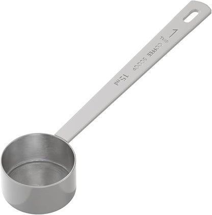1PCS 1 Tablespoon Coffee Scoop, Long Handle Measuring Spoon, One tbsp (15ml) Stainless Steel Scooper