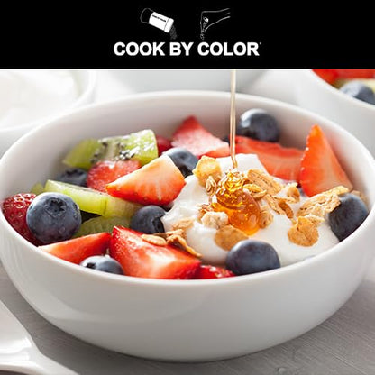 Cook by Color: Habla Habanero, Flavored Organic Agave Syrup Liquid Sweetener, Light Agave Nectar for Cocktails, Teas, Coffee, Smoothies & Cooking, Vegan, Low Carb, 350 ml Bottle, 11.8 fl oz