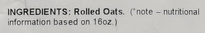 Gerbs Gluten-Free Traditional Rolled Oats 2 lbs. | Premium Grade, Resealable Bag | Hearty Texture, Ideal for Baking & Breakfast | Top 14 Allergen-Free