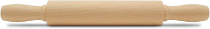 Wooden Mini Rolling Pin, 7 Inches Long, Pack of 6, Perfect for Fondant, Pasta, Baking in the Kitchen, Play-doh, Crafting and Imaginative Play, by Woodpeckers