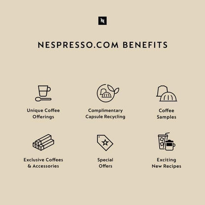 Nespresso Capsules Original Line, Roma Intenso, Medium Roast Coffee, 50 Count Coffee Pods