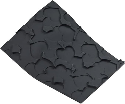 mostsom Silicone Lace Mold for Sugarcraft, Chocolate, Fondant, Resin, Soap & Clay Decorating Love Heart Pattern Molds for Cake, Cupcake & Dessert Modeling (B_ Love Heart)