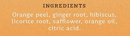 Stash Tea Sunny Orange Ginger Herbal Tea - Naturally Caffeine Free, Non-GMO Project Verified Premium Tea with No Artificial Ingredients, 18 Count (Pack of 6) - 108 Bags Total