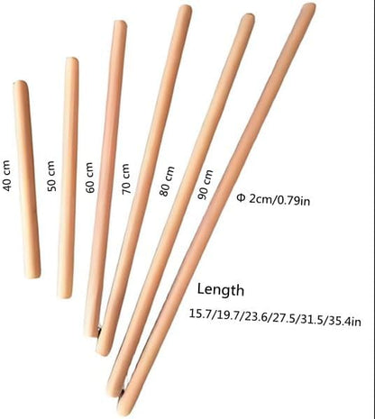 XBLDMJY Thin Rolling Pin （40 * 2cm）