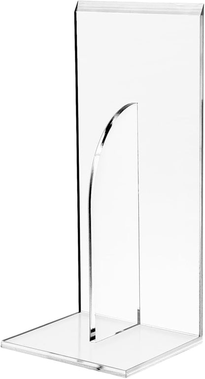 PRETYZOOM Acrylic Cake Smoother Scraper - 8.6 Inch Pastry Scraper Fondant Smoother Baking Accessory Butter Frosting Tools