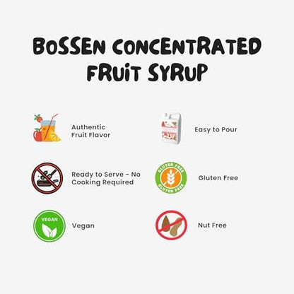 Bossen Concentrated Syrup_5.5 lb (Kumquat)
