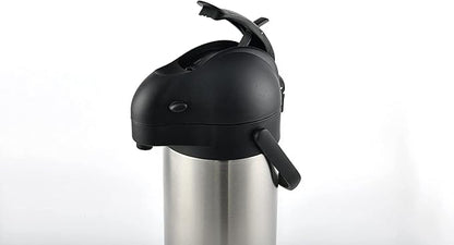 Heritage66 Thermal Coffee Carafe -Triple Wall Vacuum insulated Flask- Thermos keeping Beverages Hot for 12 hours /24 hours cold Tea, Water, and Coffee Dispenser (3 Liter / 101 Oz)